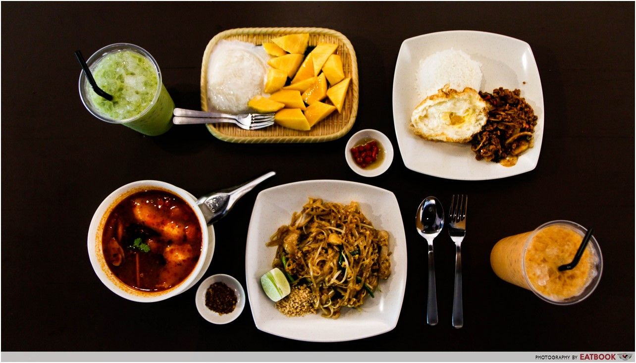 The Sticky Rice - Food flatlay