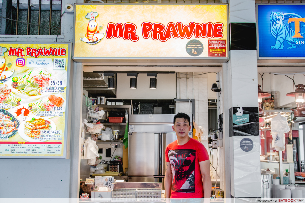 New-generation hawkers - Mr prawnie