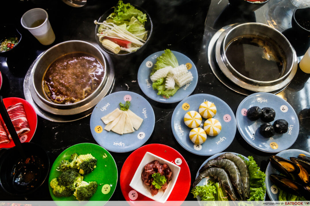 Upot Review New Conveyor Belt Hot Pot Restaurant With Dishes From 0.