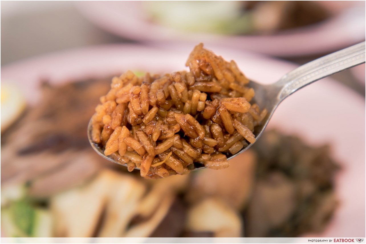 Wei Ji Braised Duck - rice