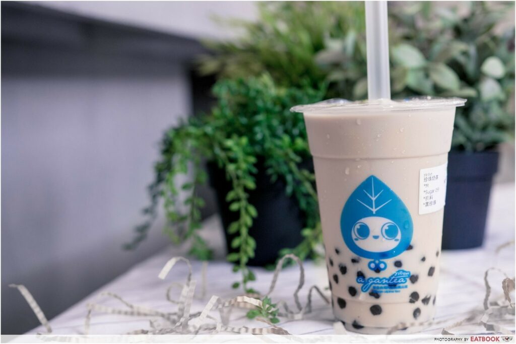 underrated bubble tea - A-gan tea