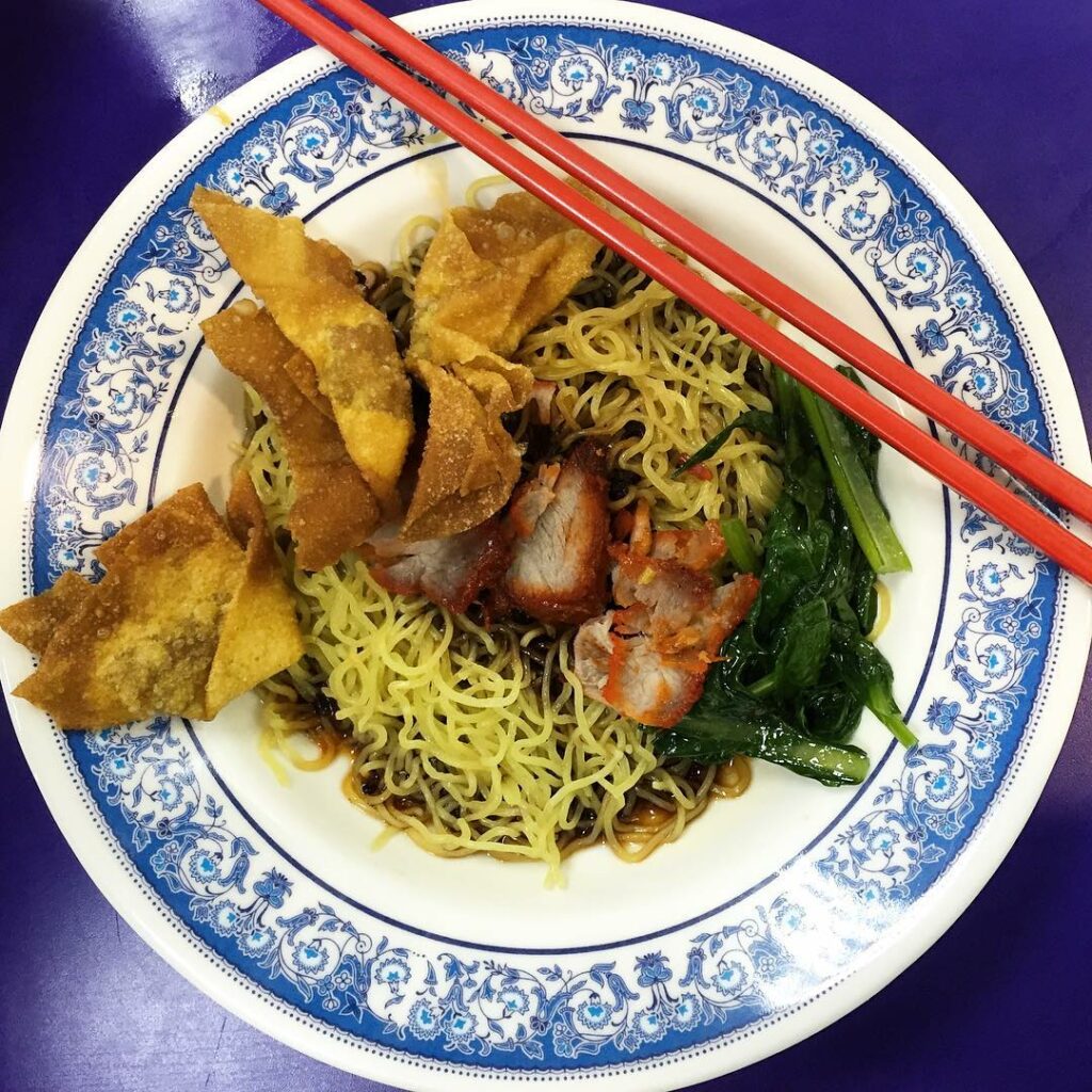 Bencoolen MRT Food Parklane Zha Yun Tun Mee House