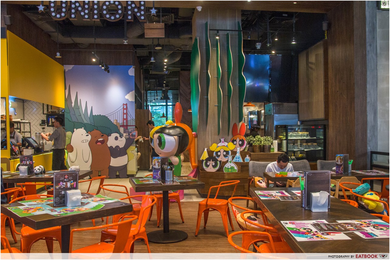 cartoon network cafe - ambience 1