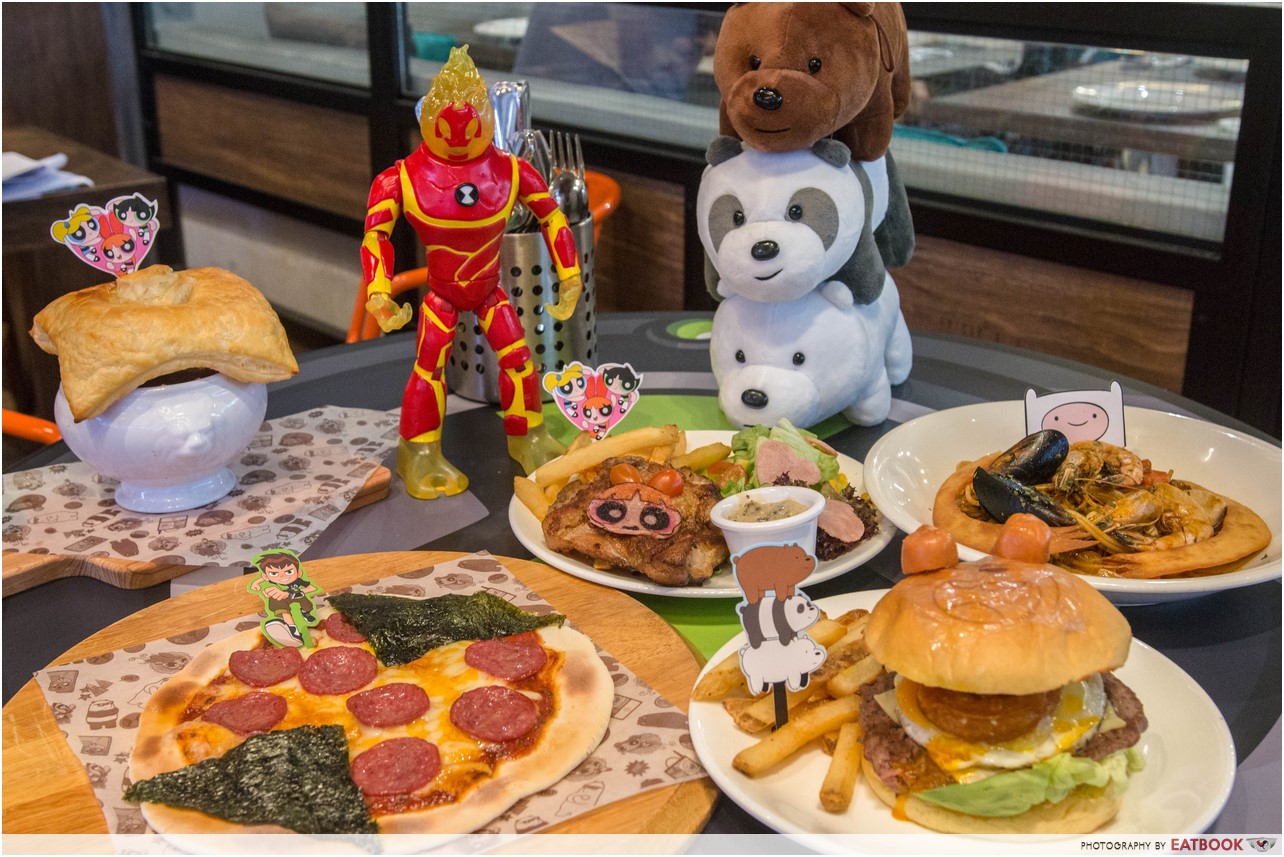 Cartoon Network Cafe Review: We Bare Bears, Adventure Time, Powerpuff ...