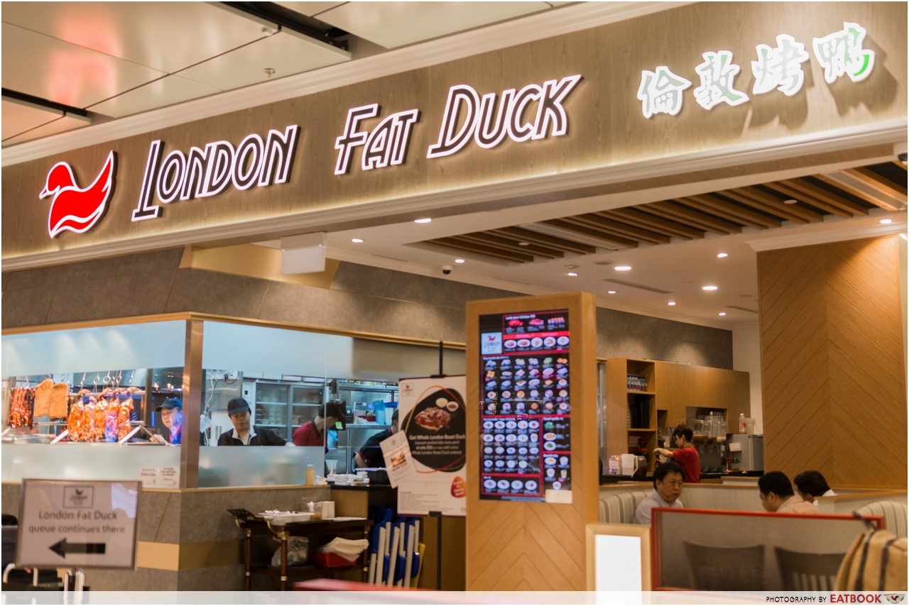 Changi T4- london fat duck