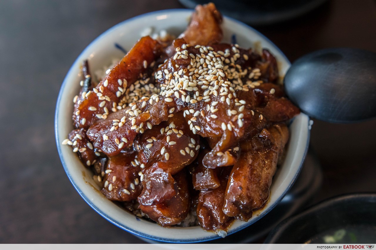 Hong Kong Dessert - Charsiew Chicken Rice