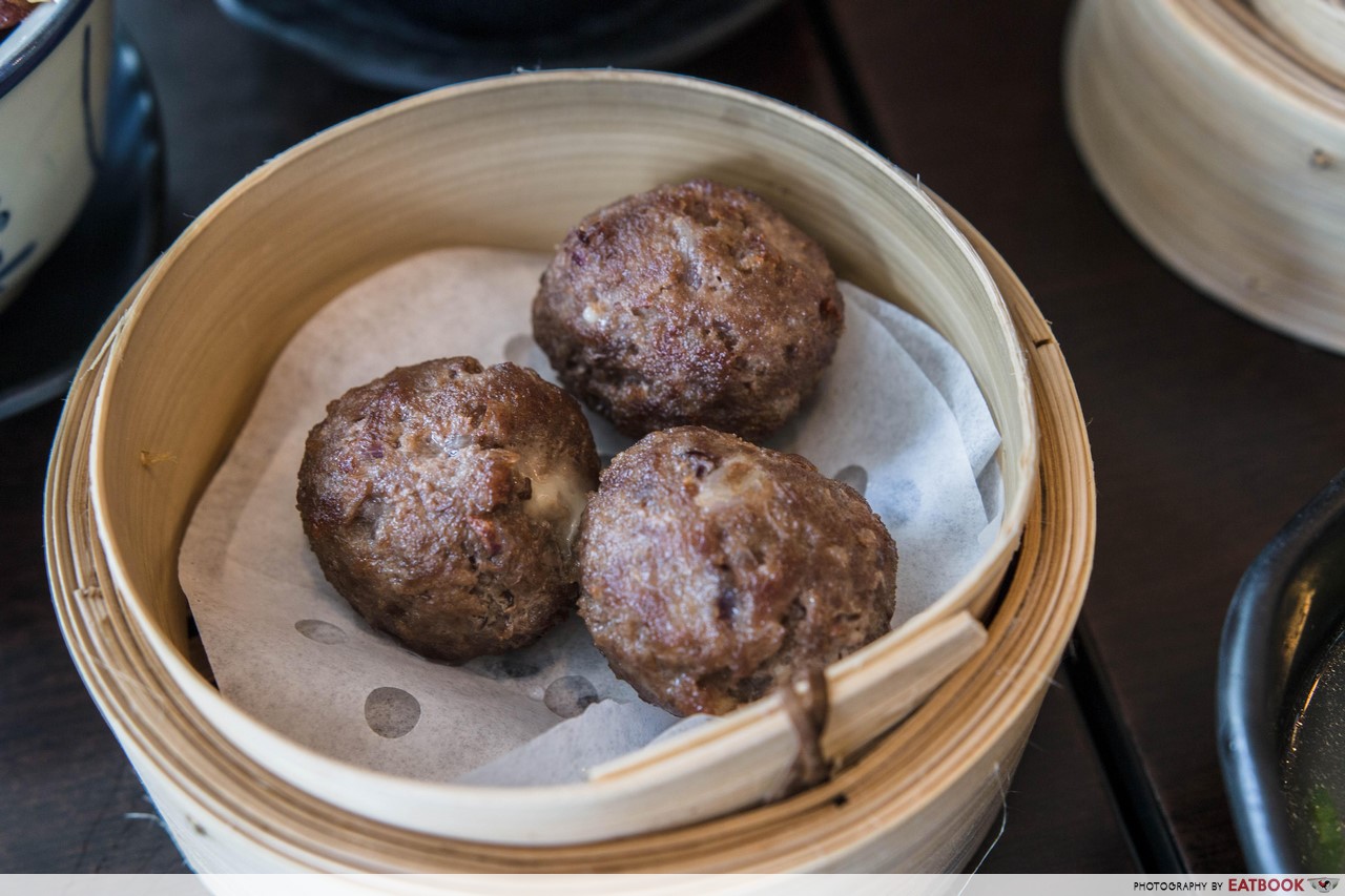 Hong Kong Dessert - Cheese Beef Ball