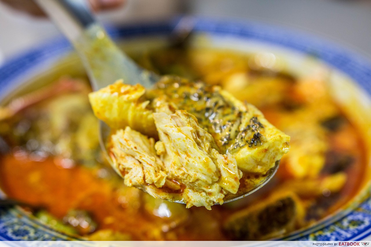 Miki Oriental Cuisine - curry fish