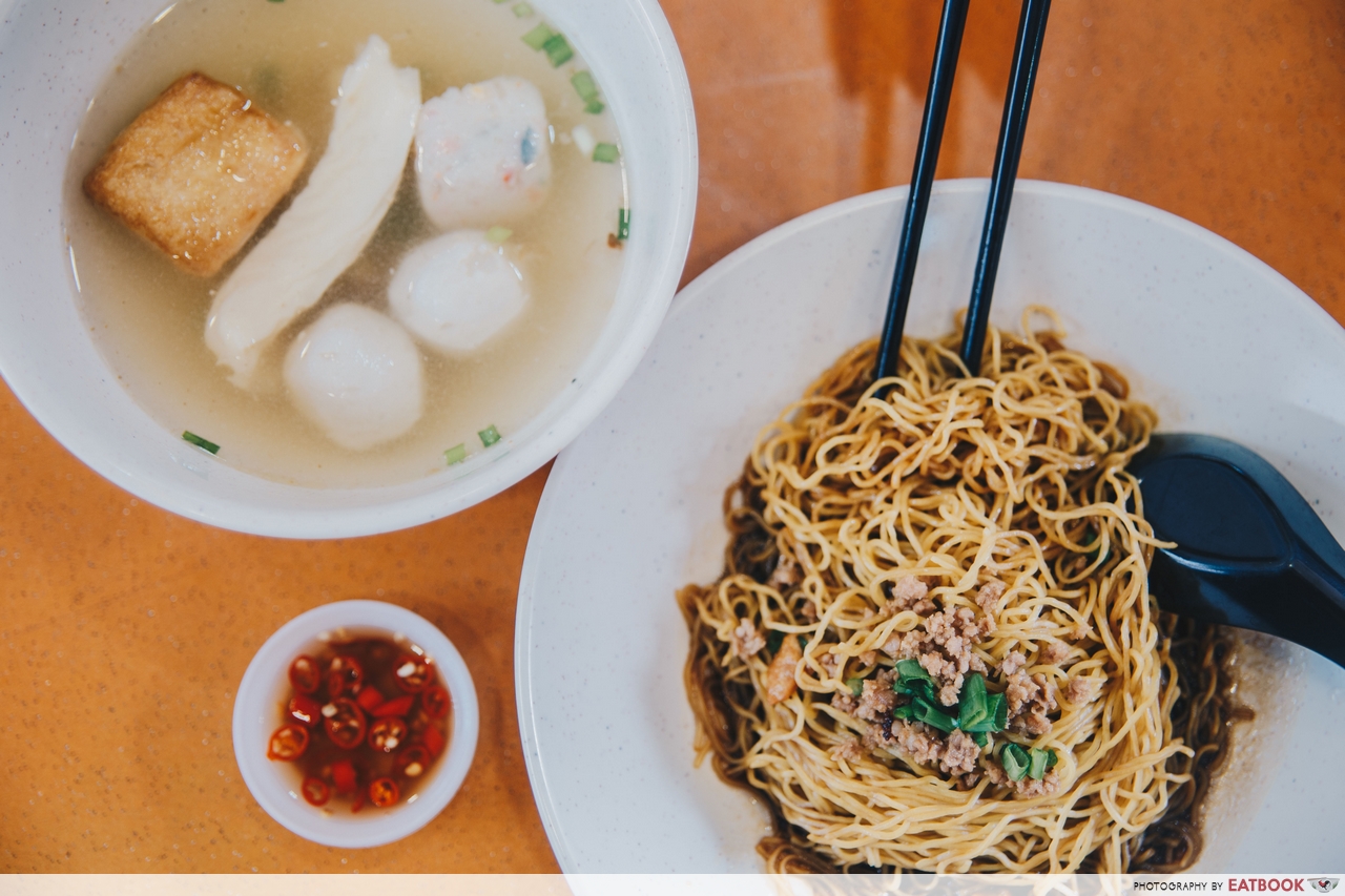old-school hawkers - fish boss noodles