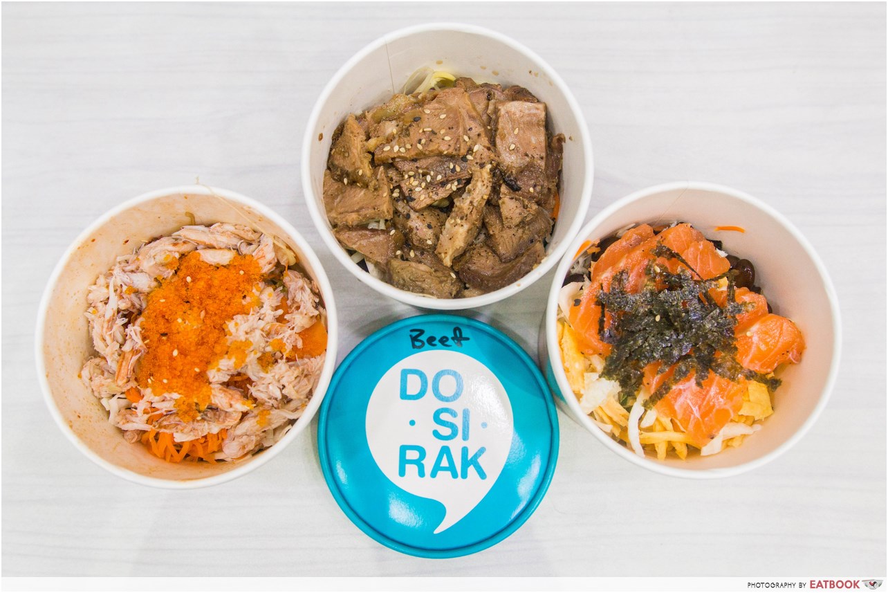 halal korean food - dosirak