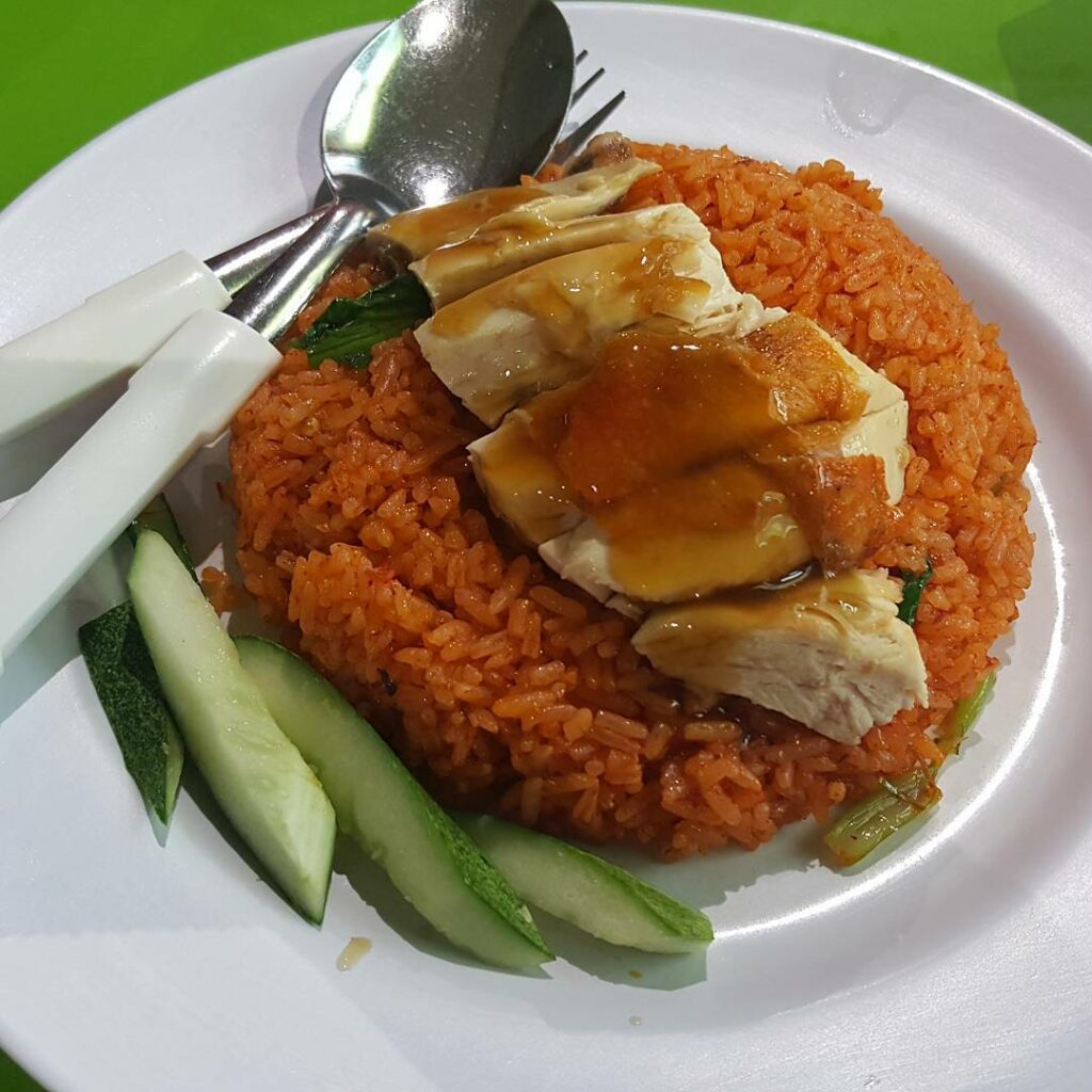 Bedok Interchange Hawker Centre botak chicken rice