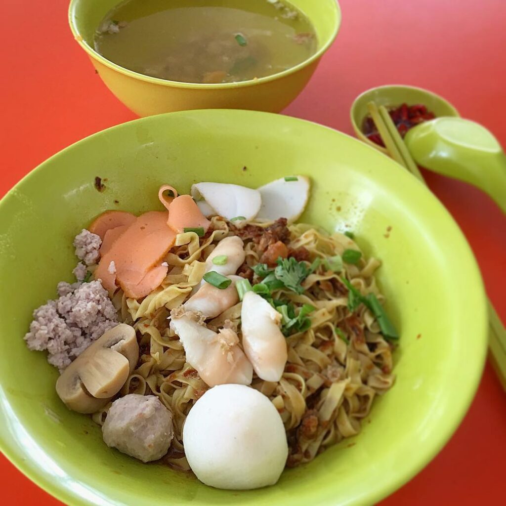 Bedok Interchange Hawker Centre teo noodle