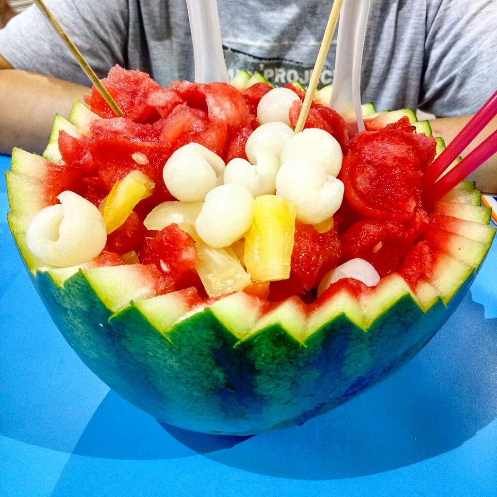 Bedok Interchange Hawker Centre watermelon dessert bowl