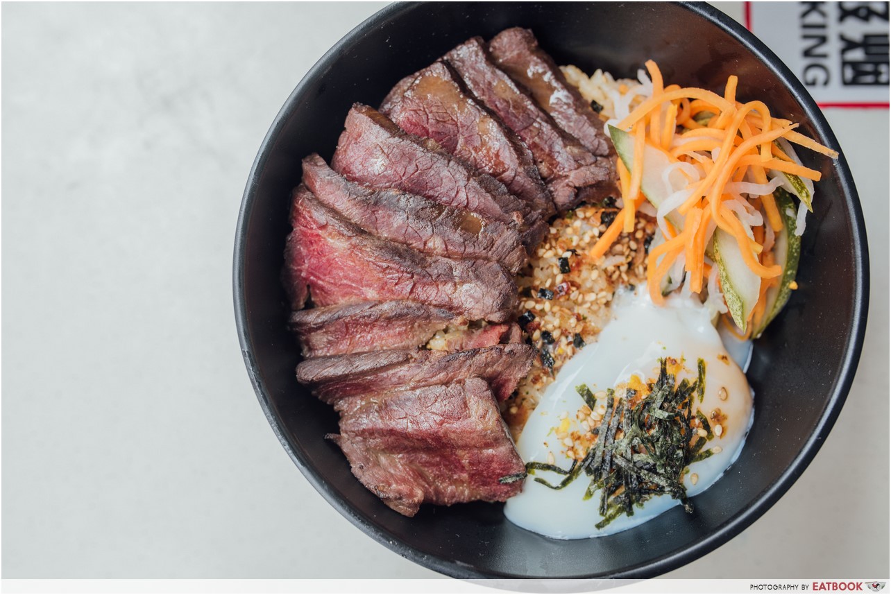 hawker beef donburi - don