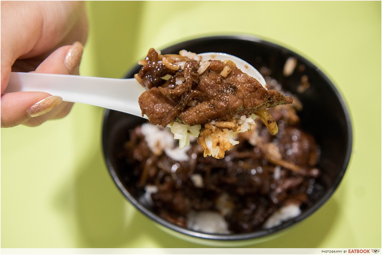 hawker beef donburi - pepper bowl