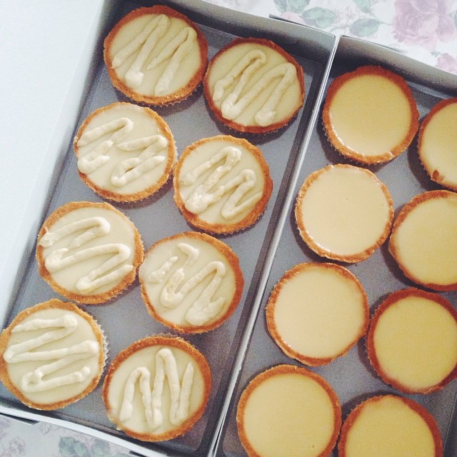 Durian Snacks - Durian Bean Curd Tarts