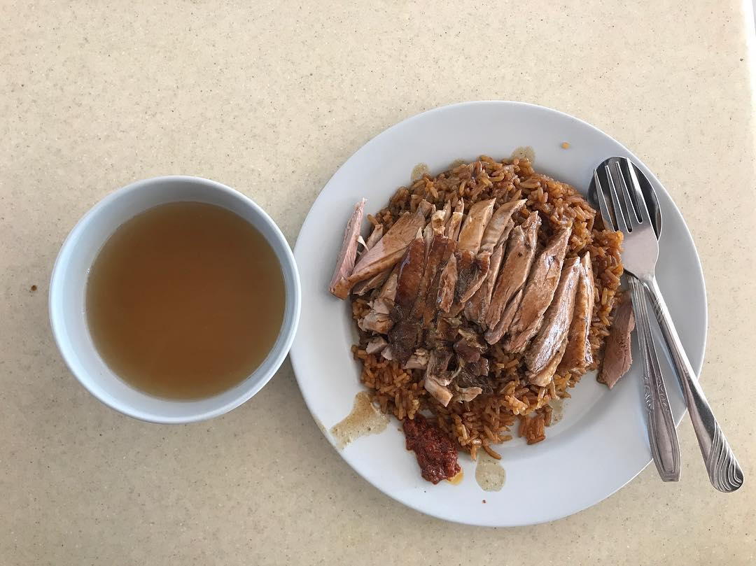 Seah Im Food Centre - Cai Ji Boneless Duck Rice Porridge