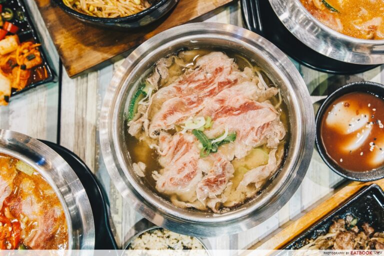 Seoul Garden HotPot Review Halal Korean Dishes With Wagyu Beef Under