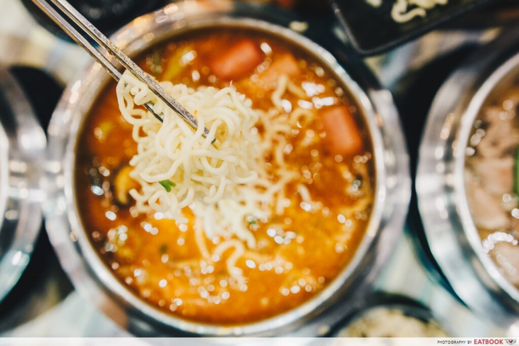 Seoul Garden hotpot army stew