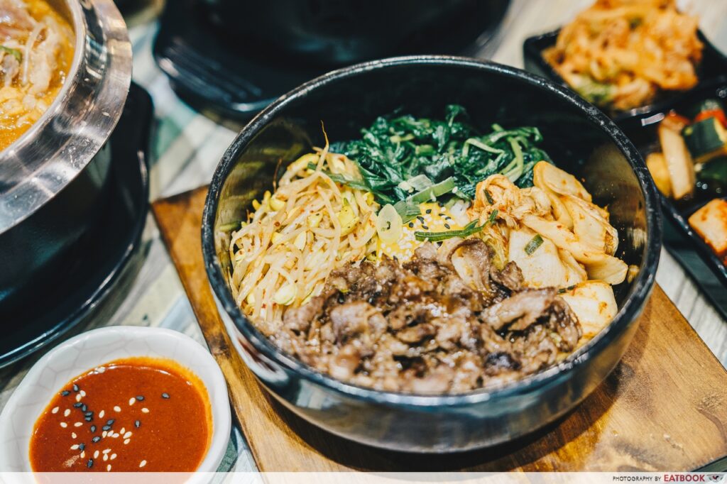 Seoul Garden hotpot bibimbap