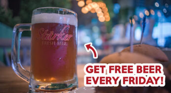 Starker Is Giving Out 600 Half-Pints Of Beer For Free Every Friday Till Feb 2018