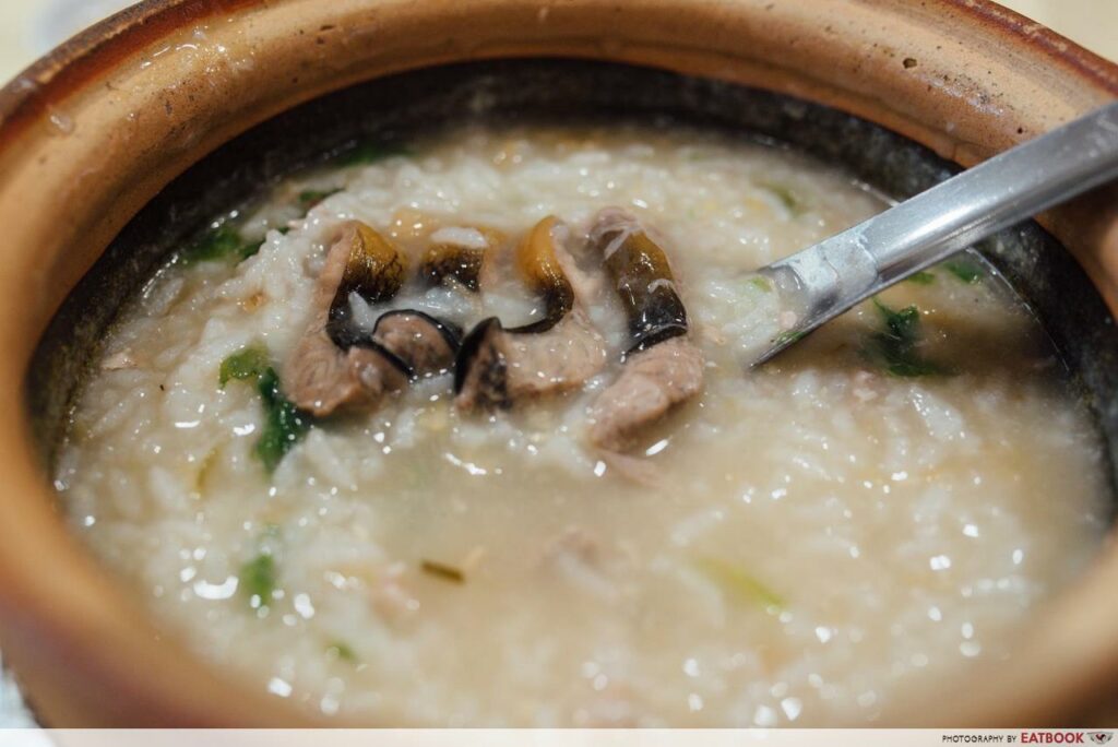 Swatow Is Here Yellow Eel Porridge