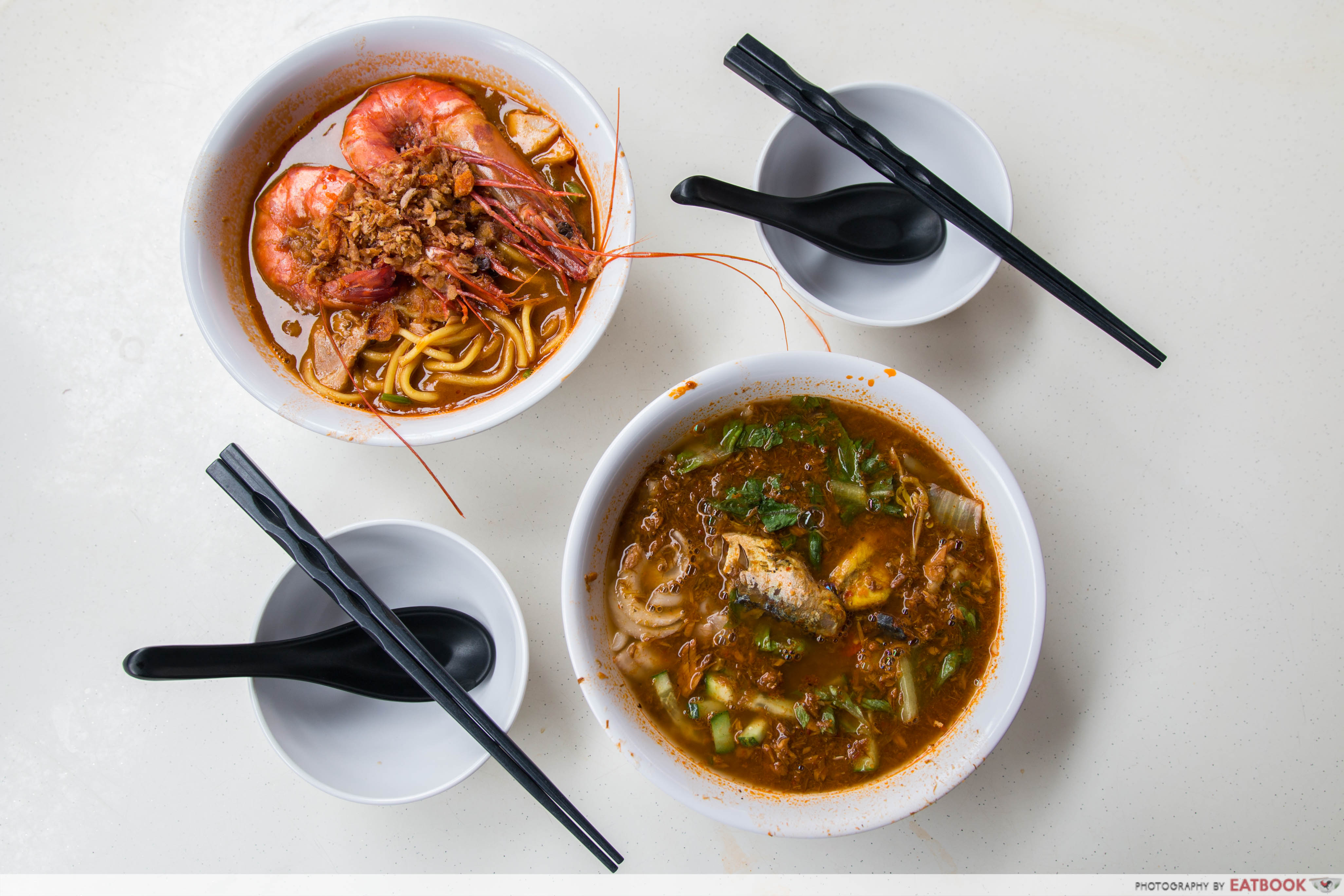 Ah Lipp Prawn Mee - Prawn Mee Assam Laksa