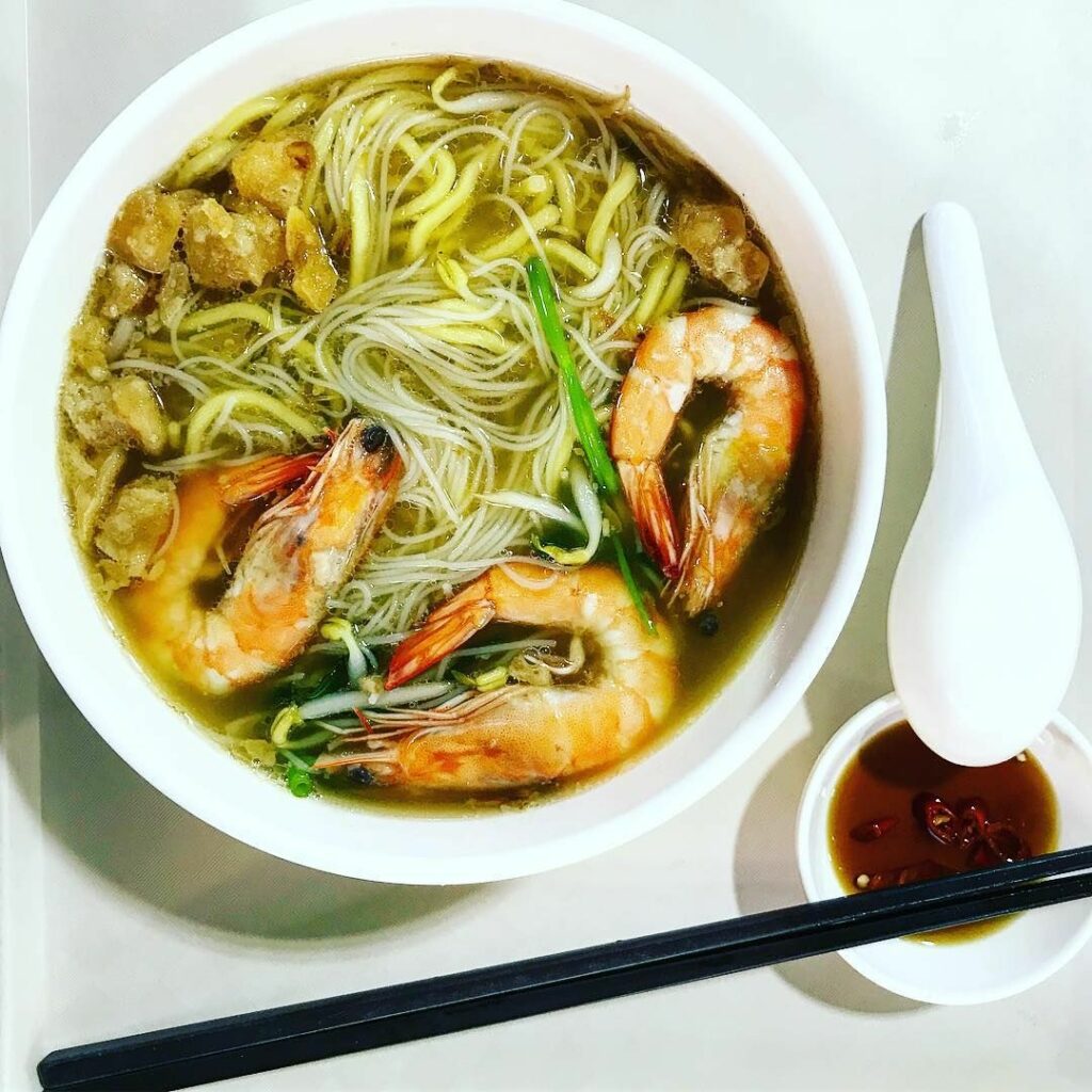 Ci Yuan Hawker Centre - Traditional Pork Ribs Prawn Noodle