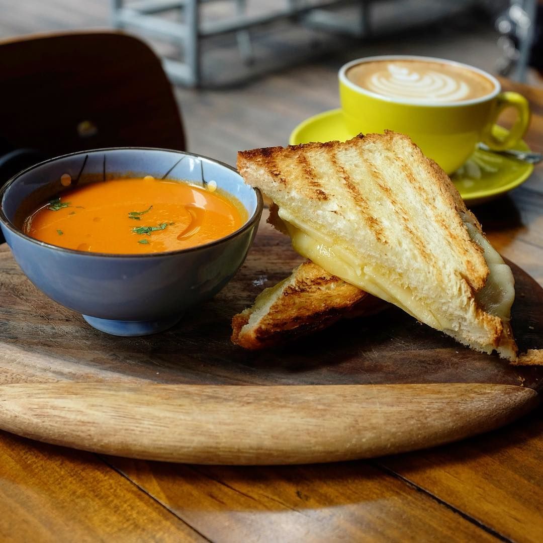 Grilled Cheese Sandwiches - Oriole Coffee + Bar