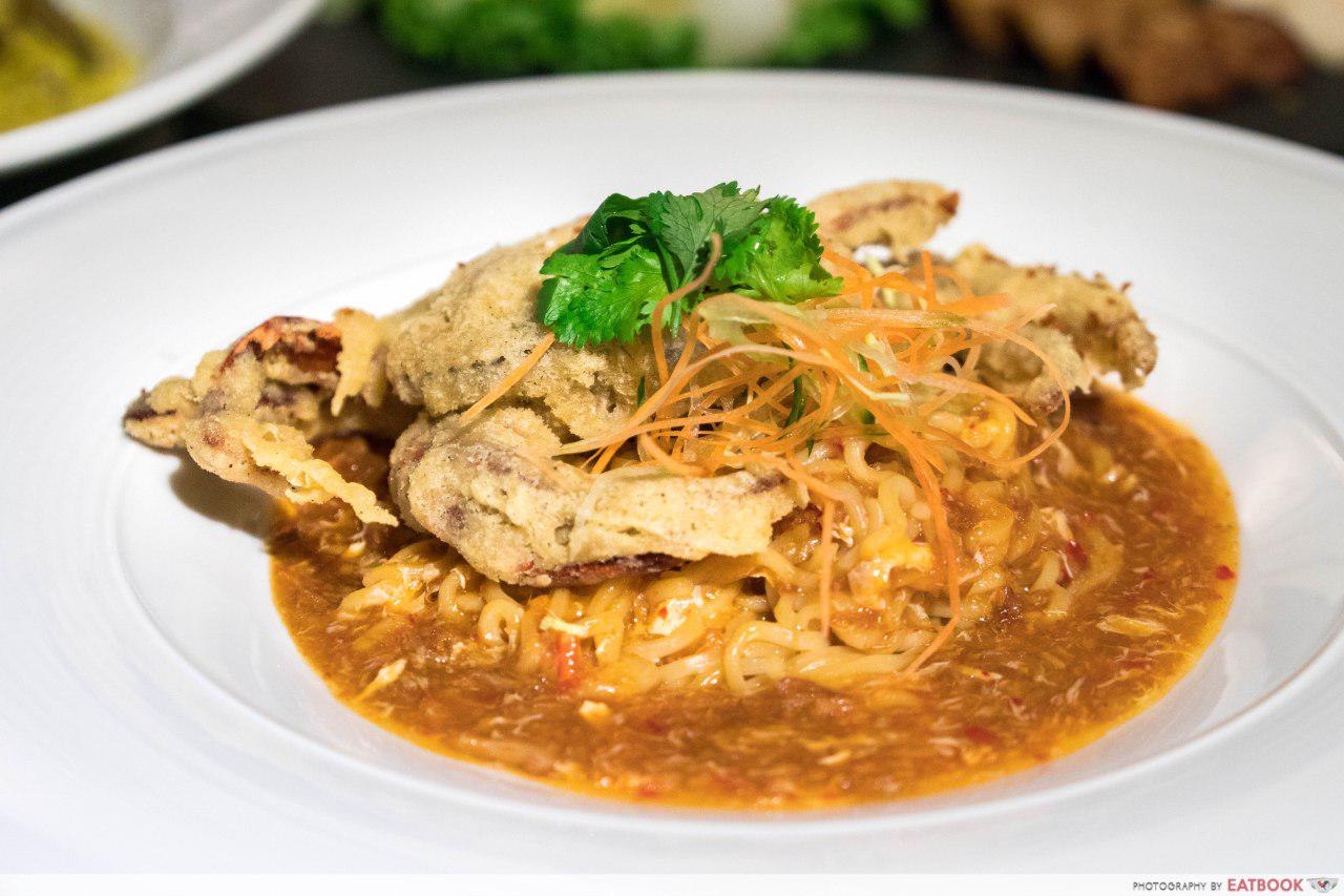 Rumah Rasa - Crispy Soft Shell Crab in Chilli Crab Sauce