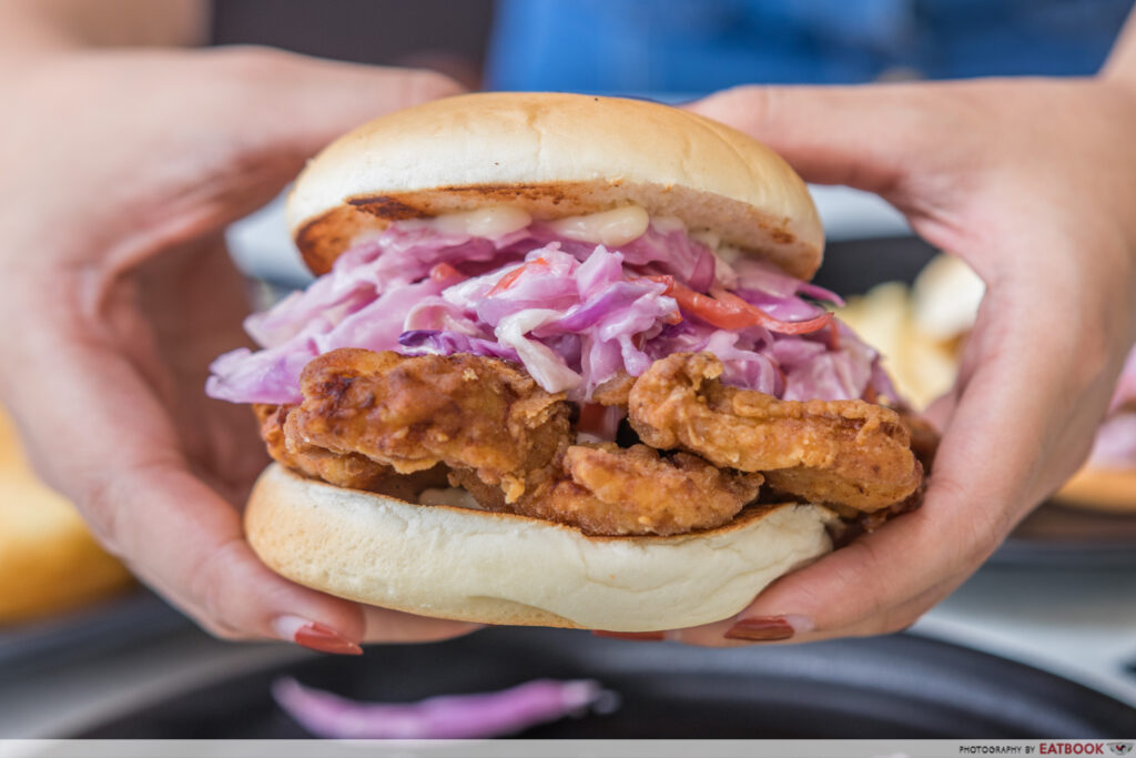 THE PLUG-Buttermilk Chicken close up