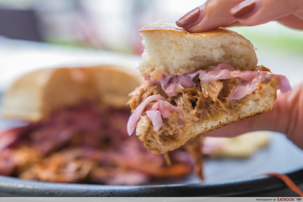 THE PLUG-Pulled Pork Close Up