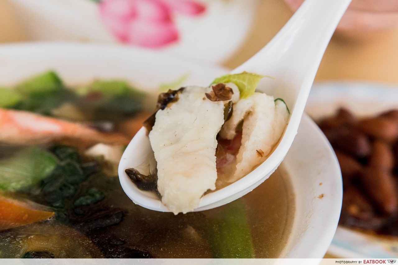 Xian Jin Mixed Vegetable Rice - Sliced Fish