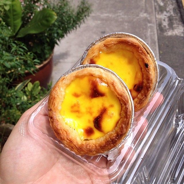 old-school egg tarts - Ng Kim Lee