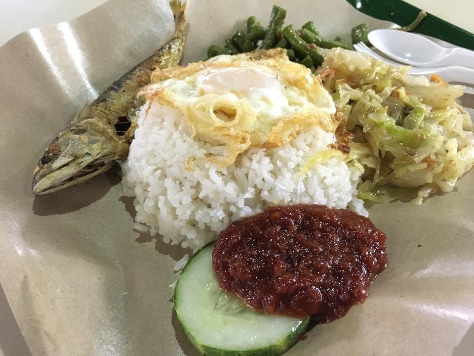 pek kio food centre - Nasi Lemak