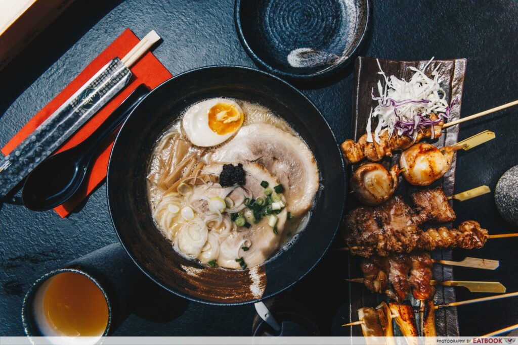 valentines day suntec city (17) - Kuro Izakaya Truffle Ramen