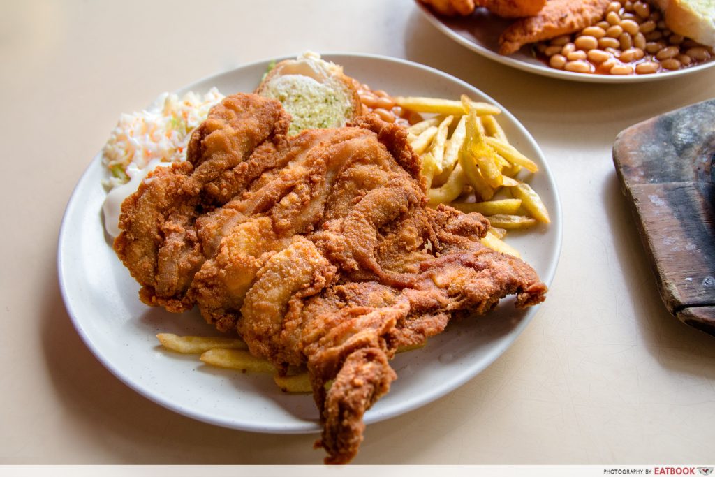 Singapore Hawker Food - Chicken Cutlet