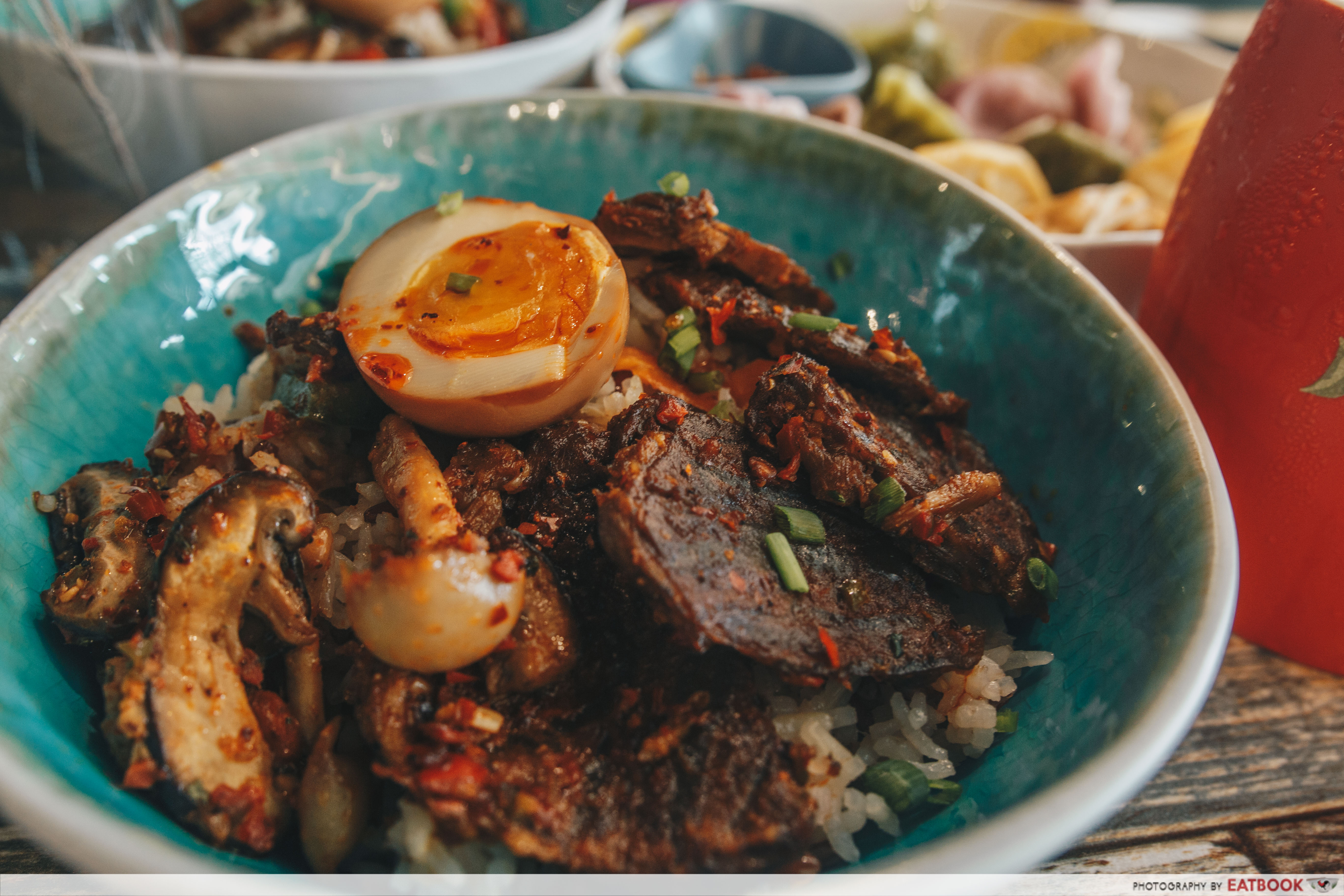 Dumplings Cafe - Homemade Mala Beef Fragrant Rice