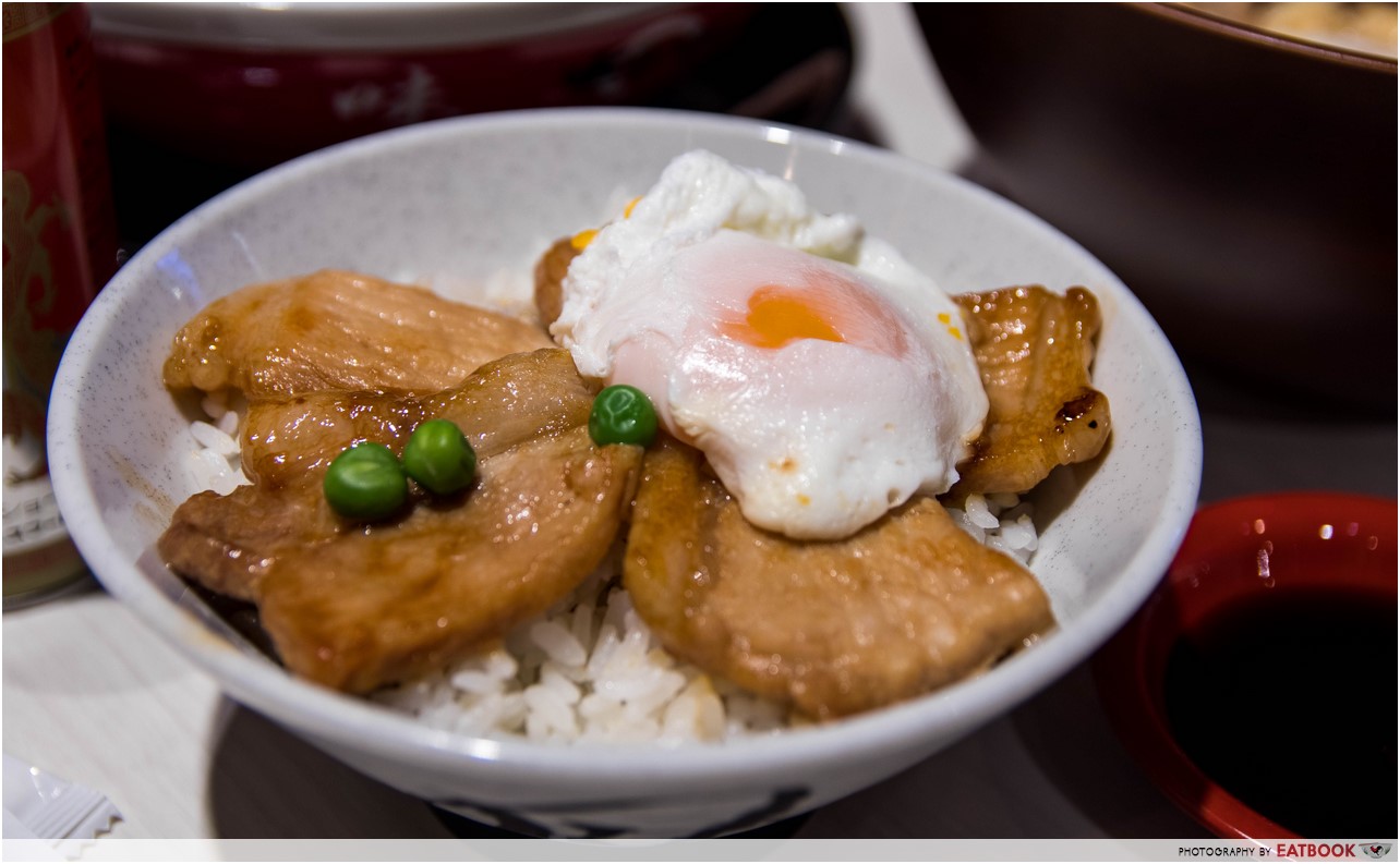 Hokkaido Marche - Buta Don with Poached Egg