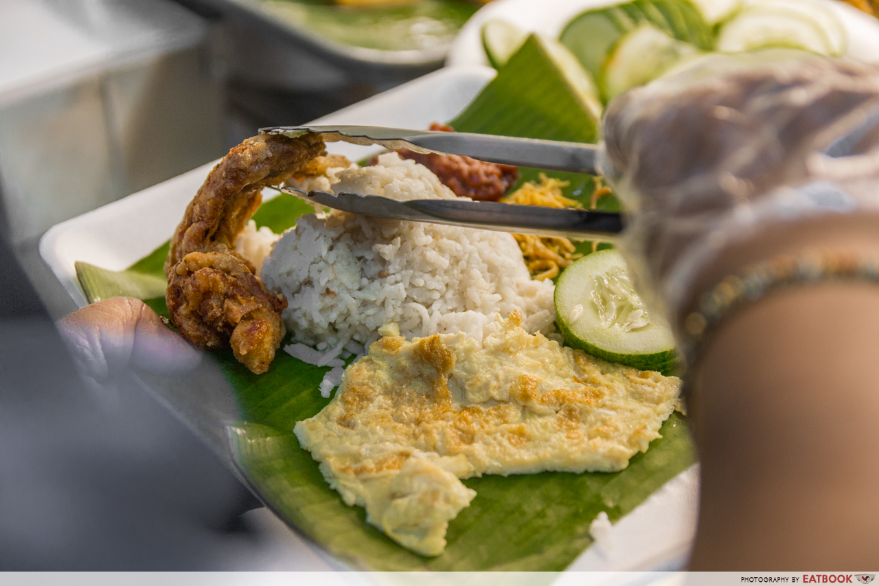 KR Banana Leaf - chicken wing