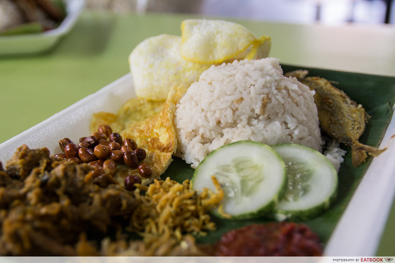 KR Banana Leaf - nasi lemak set