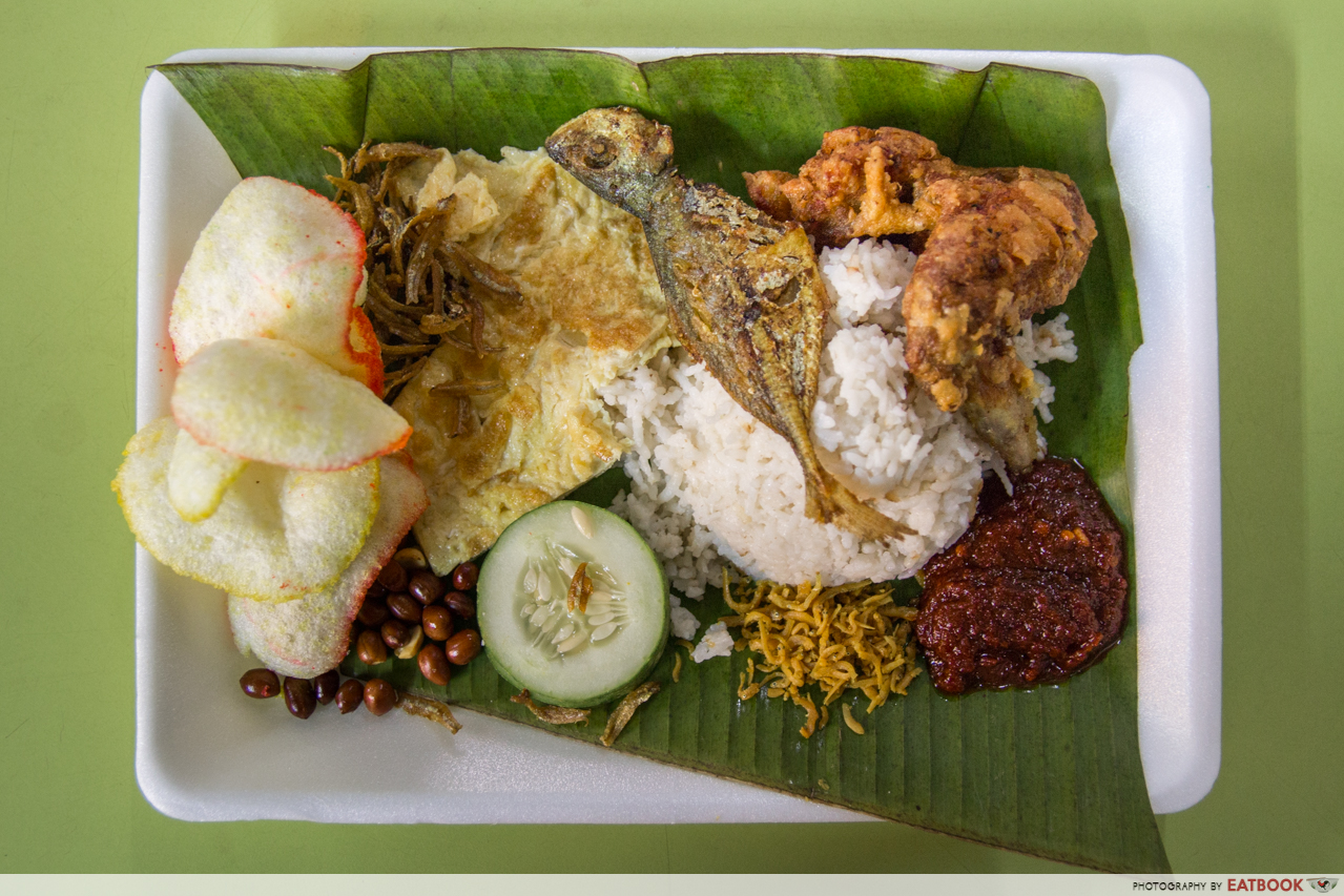 KR Banana Leaf - nasi lemak