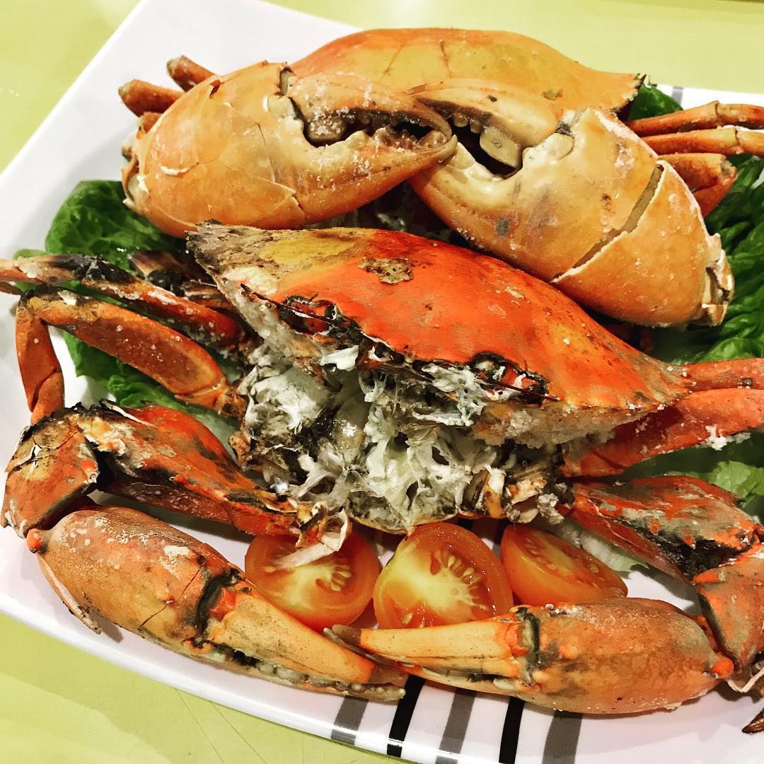 Pasir Panjang Food Centre - Meng Kee Salt Baked Crab And La La Bee Hoon