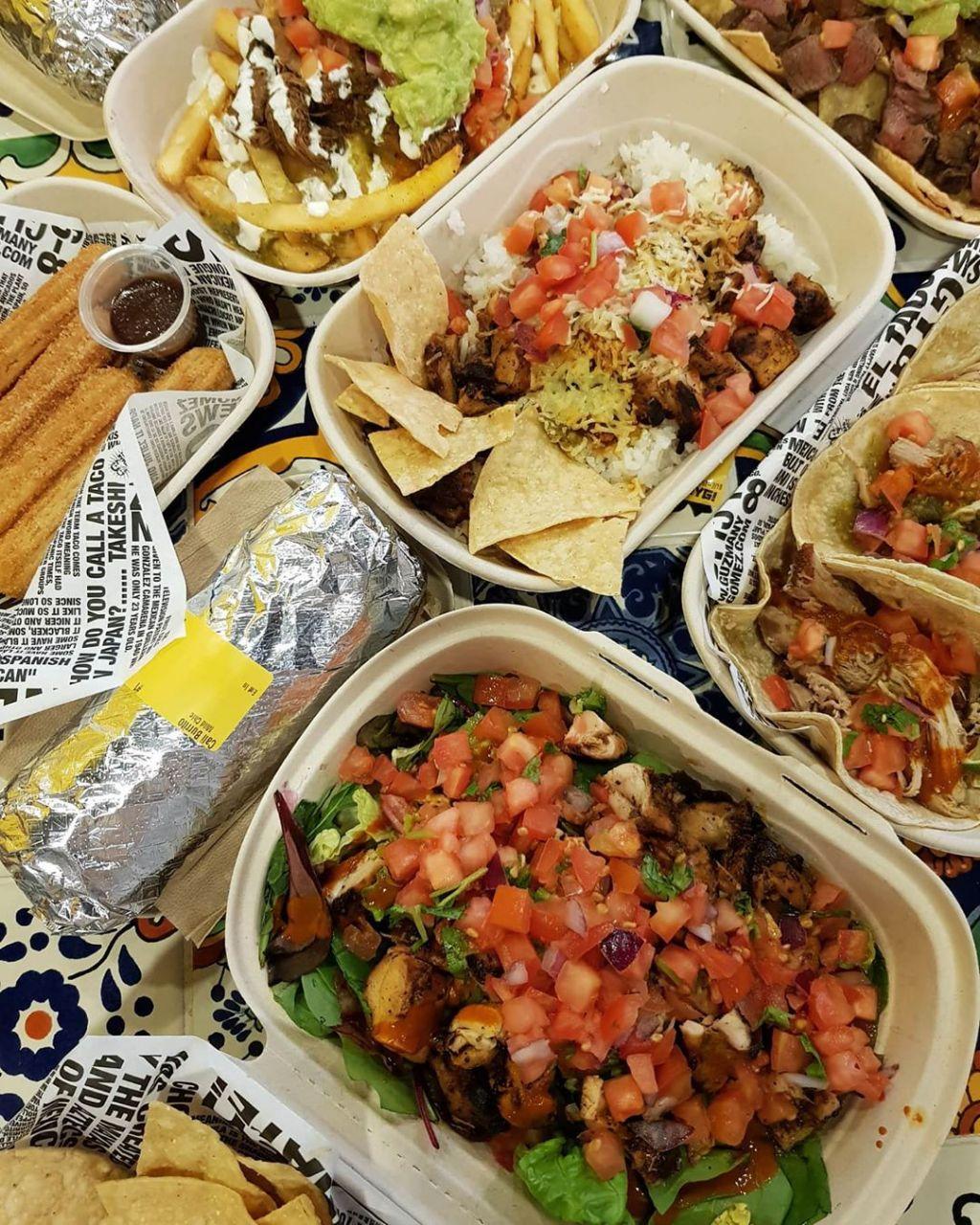 Guzman Y Gomez burritos and tacos
