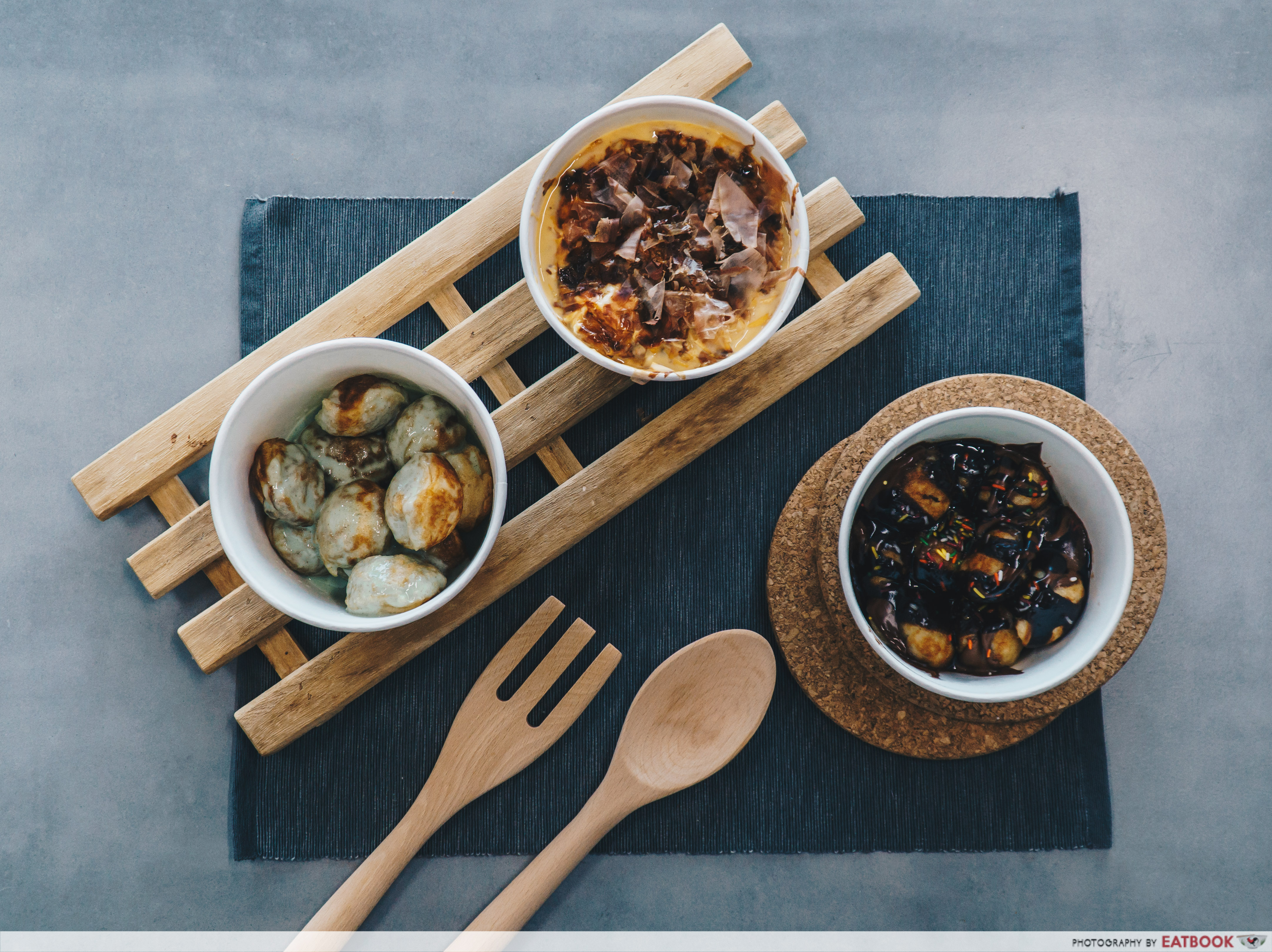 Yummy Takoyaki - Flatlay