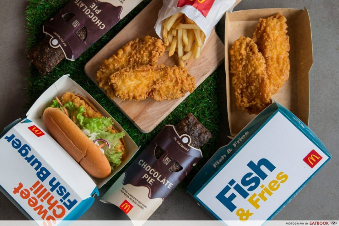 Get McDonald's Fish & Fries, Sweet Chilli Fish Burger And Coffee Milk Tea Ice Cream From 28