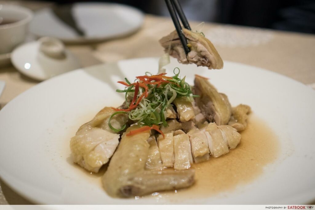 resorts world sentosa - Baked “Kampong” Chicken with Chinese Wine
