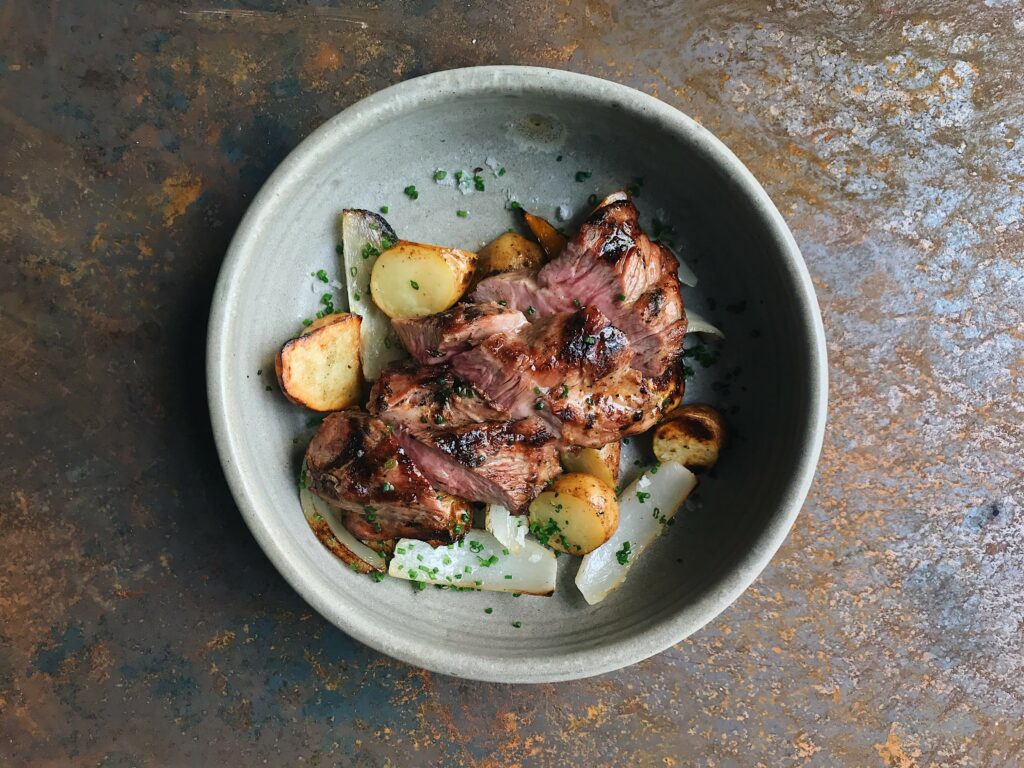 2 Lamb Neck & Roasted Roots