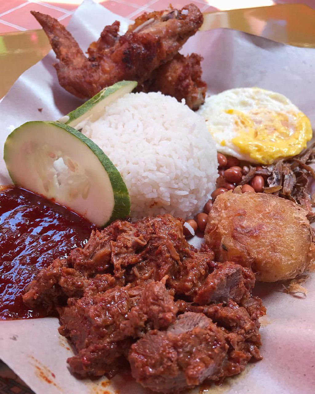 Adam Road Food Centre - No.1 Adam's Nasi Lemak