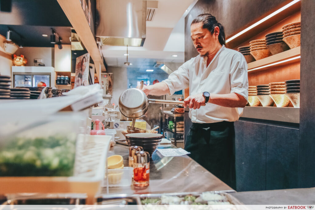 Duck ramen Chef Keisuke